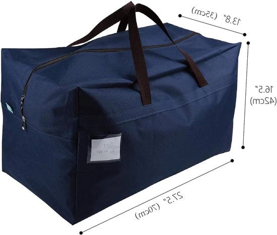 100L zaino robusto - abito da sposa - camera da studente - trasloco - blu