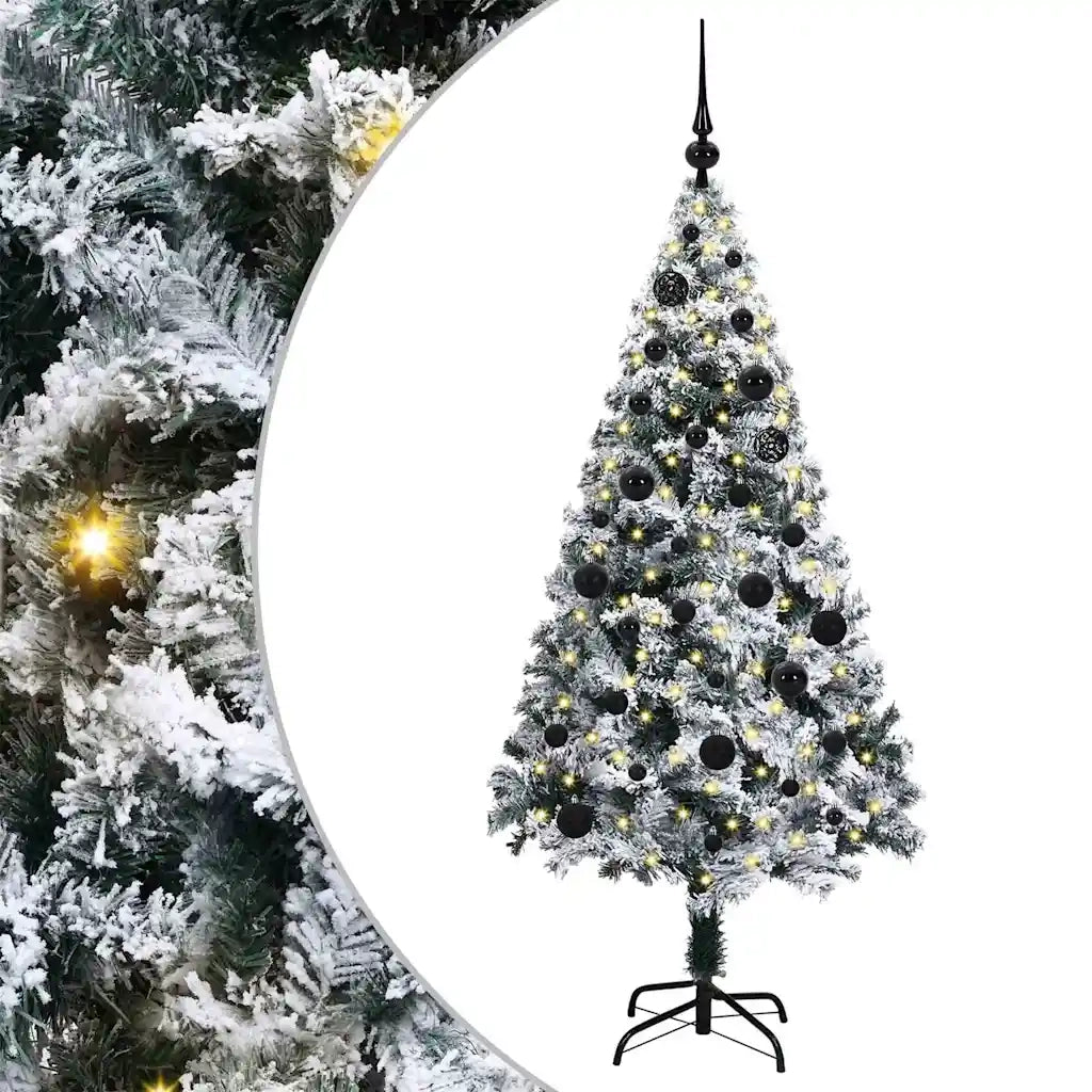 Albero di Natale artificiale con 150 LED Bianco 150 cm 3396950