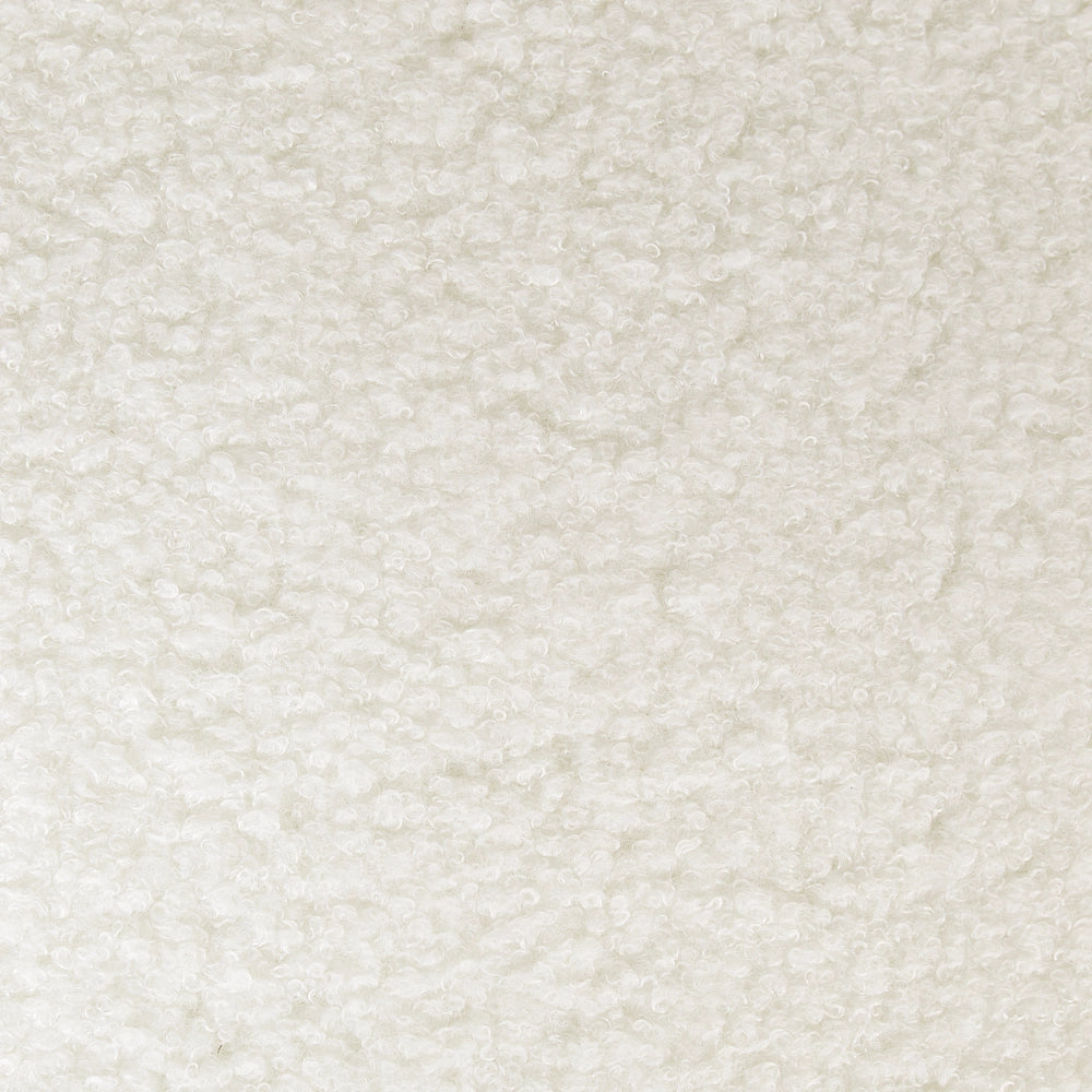 Sedia da scrivania Off White Boucle Base regolabile in altezza Moderna Home Office