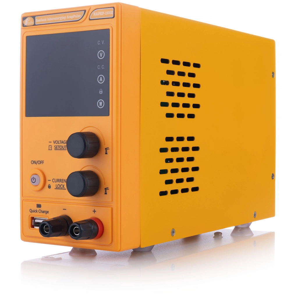 Alimentatore da Laboratorio AmpPulse RAPEP-15002 150V 2A – Precisione Elevata, Display Chiaro, Protezione ROSFIX