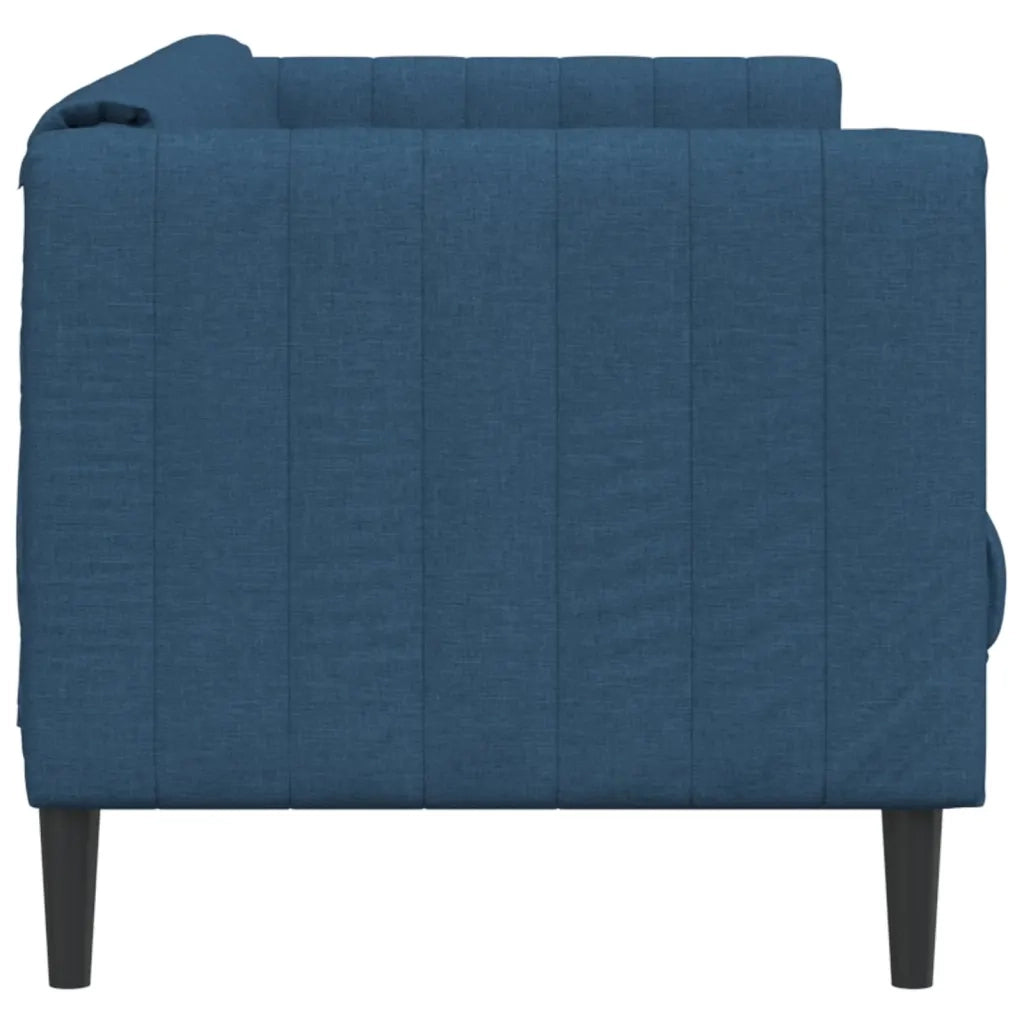 Divano a 2 Posti-Sofa 2 Posti Blu in Tessuto 325505