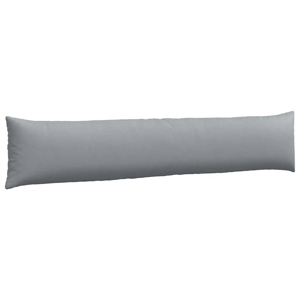 Cuscini da Divano 2 pcs Grigio chiaro 200 x 40 cm Tessuto 42013868