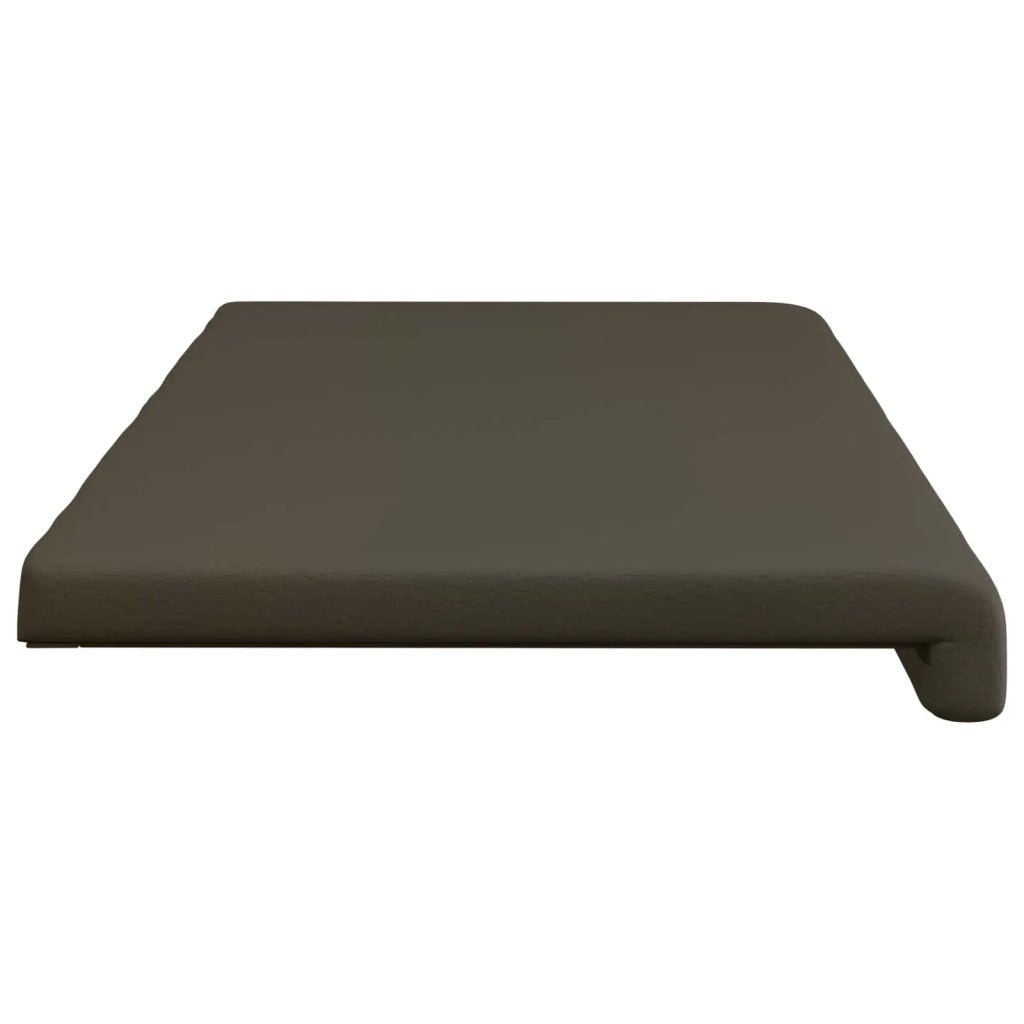 Cuscino per panchina Similpelle Grigio Profondità 35 cm 42043344