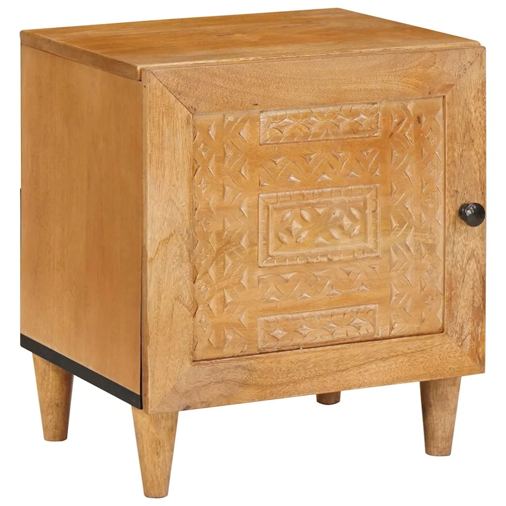 Set di 2 Comodini | Armadio da Notte | Mobiletto da notte Marrone Chiaro 80 x 50 x 40 cm