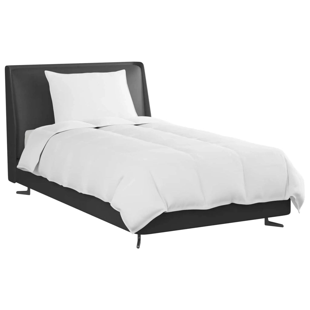 Duvet Estivo con cuscino 2 pcs Bianco Piuma d'anatra 3376271