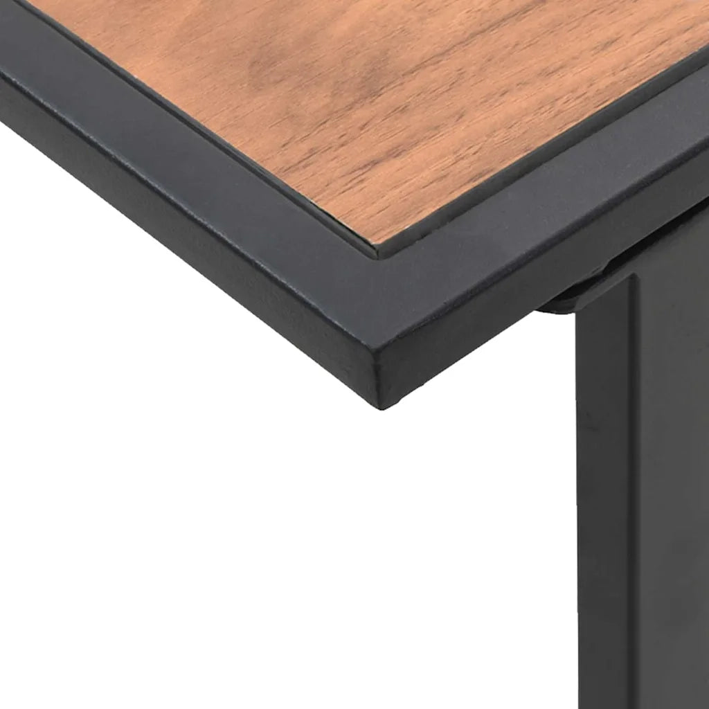 Tavolino da salotto Nero e Marrone 55 x 55 x 35 cm 42007554