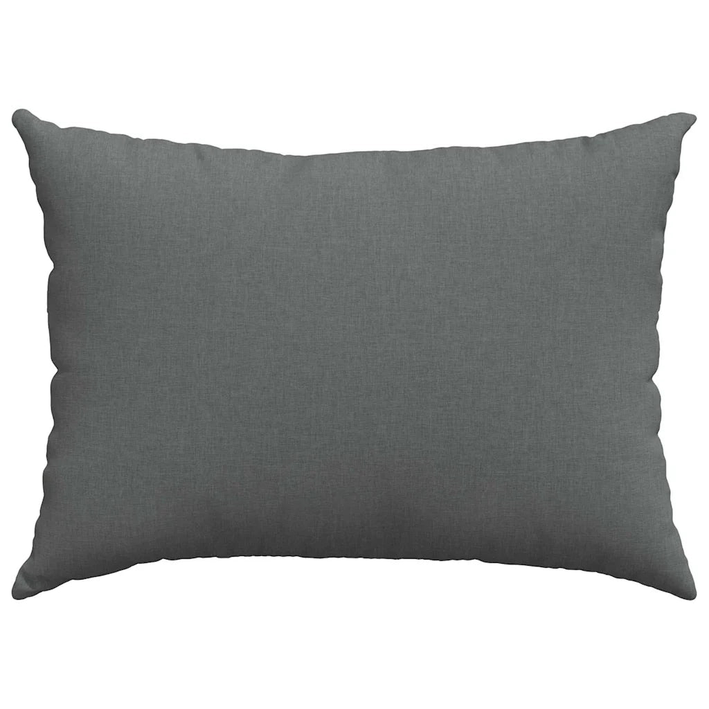 Cuscini da Divano 2 pcs Grigio scuro 70 x 50 cm Tessuto 42013740