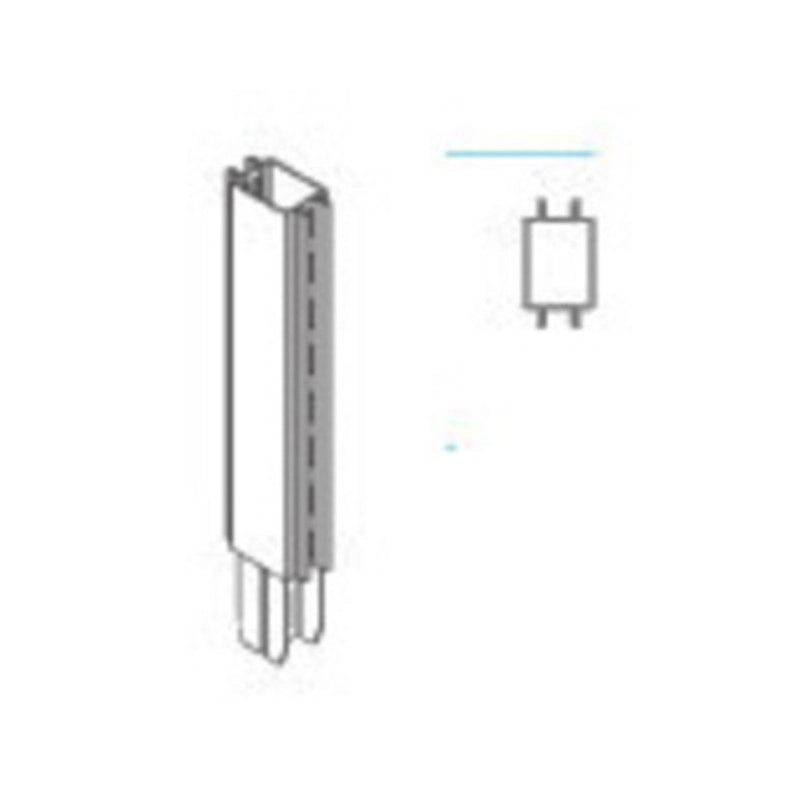 ZAF PROLUNGA P/PIANTANA PARETE GRIGIA CM.5X47