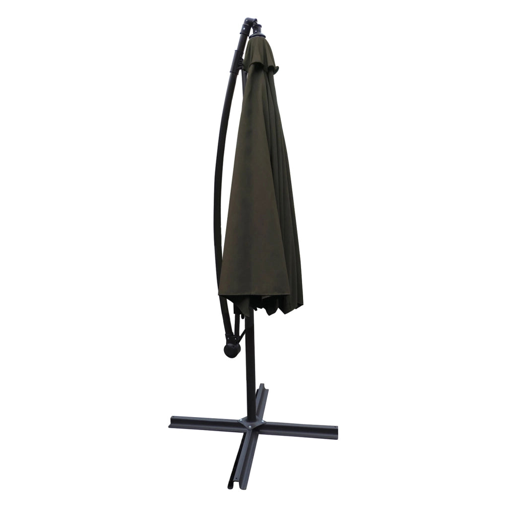 OAHUOmbrellone rotondo diametro 3,50m grigio