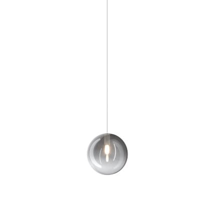 SOSPENSIONE CROMO 3 LUCI TONDA VETRI 2X FU + 1X BR 1184CR-S3 T-FB
