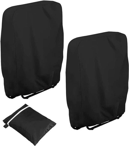 Sedile Esterno - Chiusura a Scatto - Impermeabile - Nero - Outdoor - Resistente al Polvere - Resistente ai Raggi UV - Adatto per - Sedili a Scatto - Nero e Rosso - 13 x 28 x 43 pollici