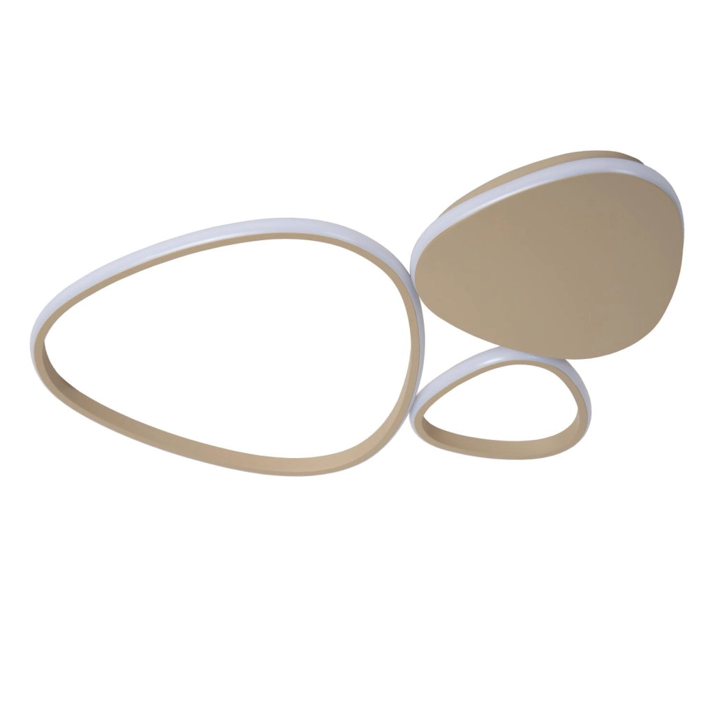 Lampada da soffitto LED taupe SAMLING Lucide