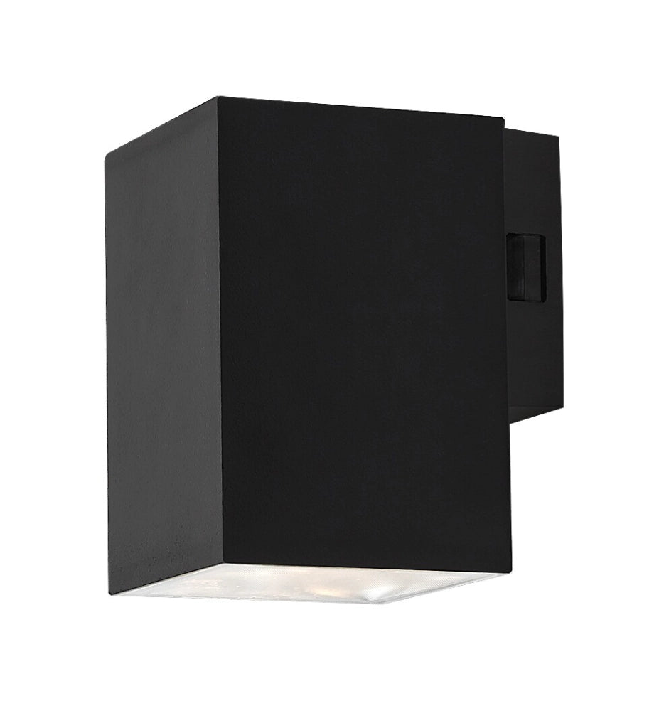 Applique esterna quadrata nera LED 9W CCT IP65 Urfa Rabalux