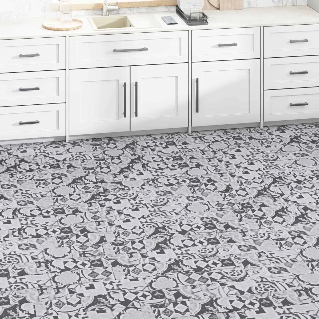 Tavole per Pavimenti 5,02 m² 36 pcs PVC Modello grigio 42046287