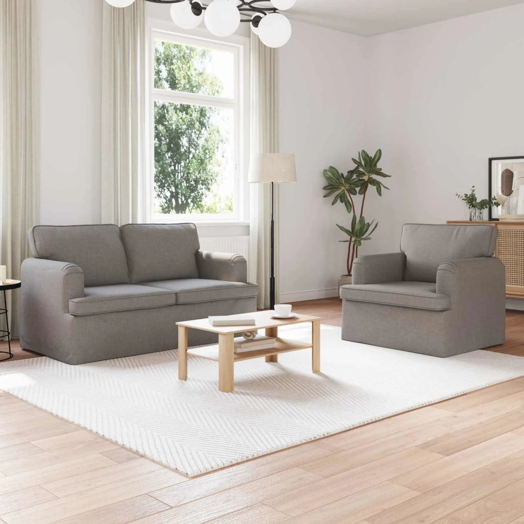 Set di divani 2 pcs Talpa 144 x 80 x 85 cm Tessuto 3407520