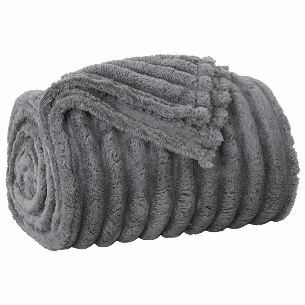 Coperta Grigio scuro 270 x 240 cm Panno