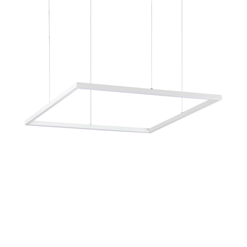 Lampada A Sospensione Oracle Slim Sp D070 Square 3000K On-Off Wh Ideal-Lux