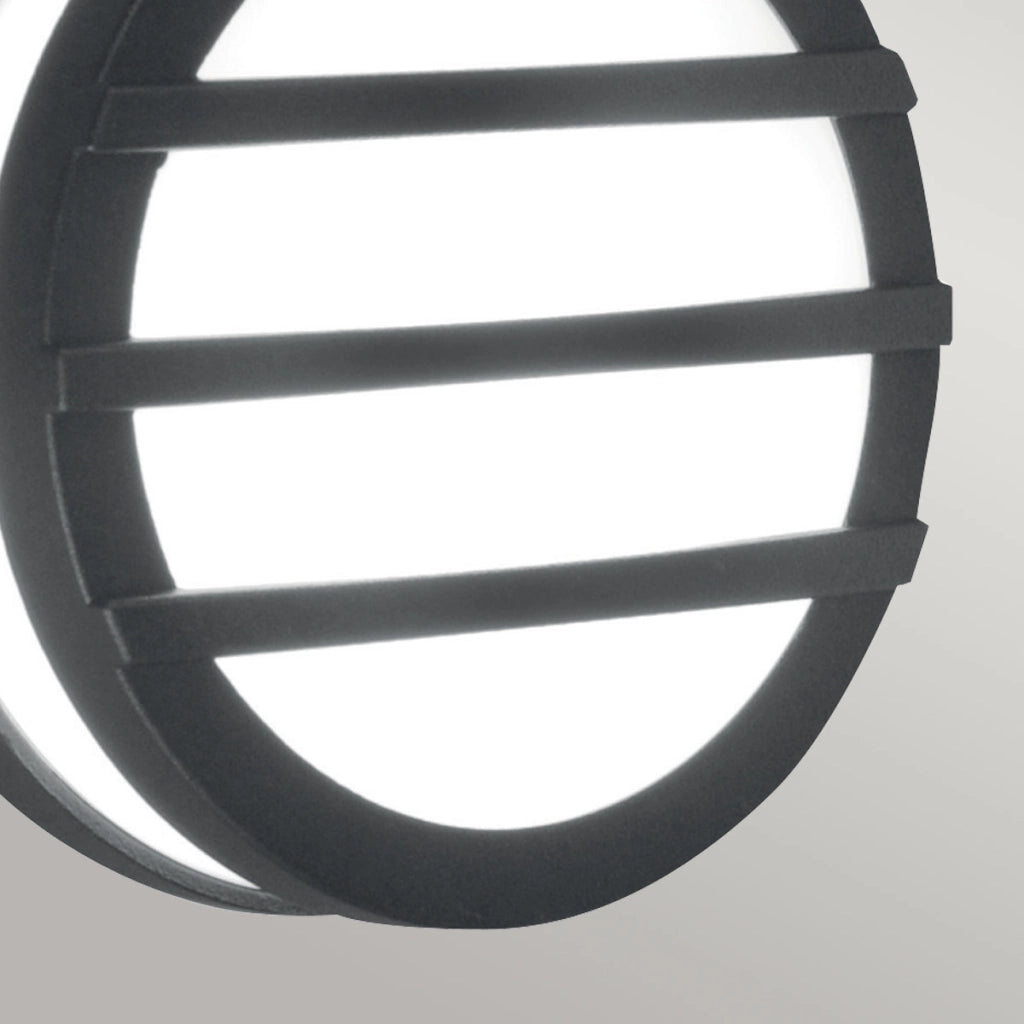 Applique esterna Elstead Ano IP54 GX53 LED 5,7W grafite