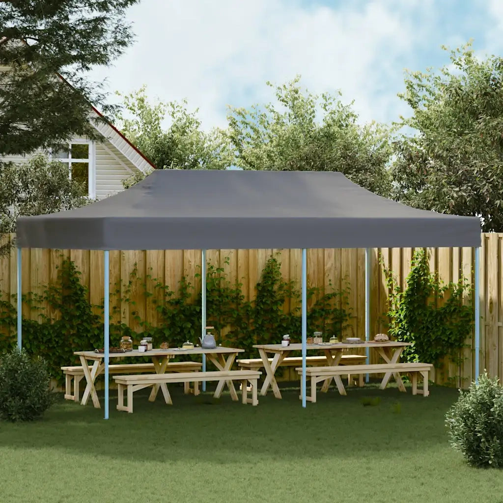 Tenda Pieghevole Pop-Up 3x6 m Antracite