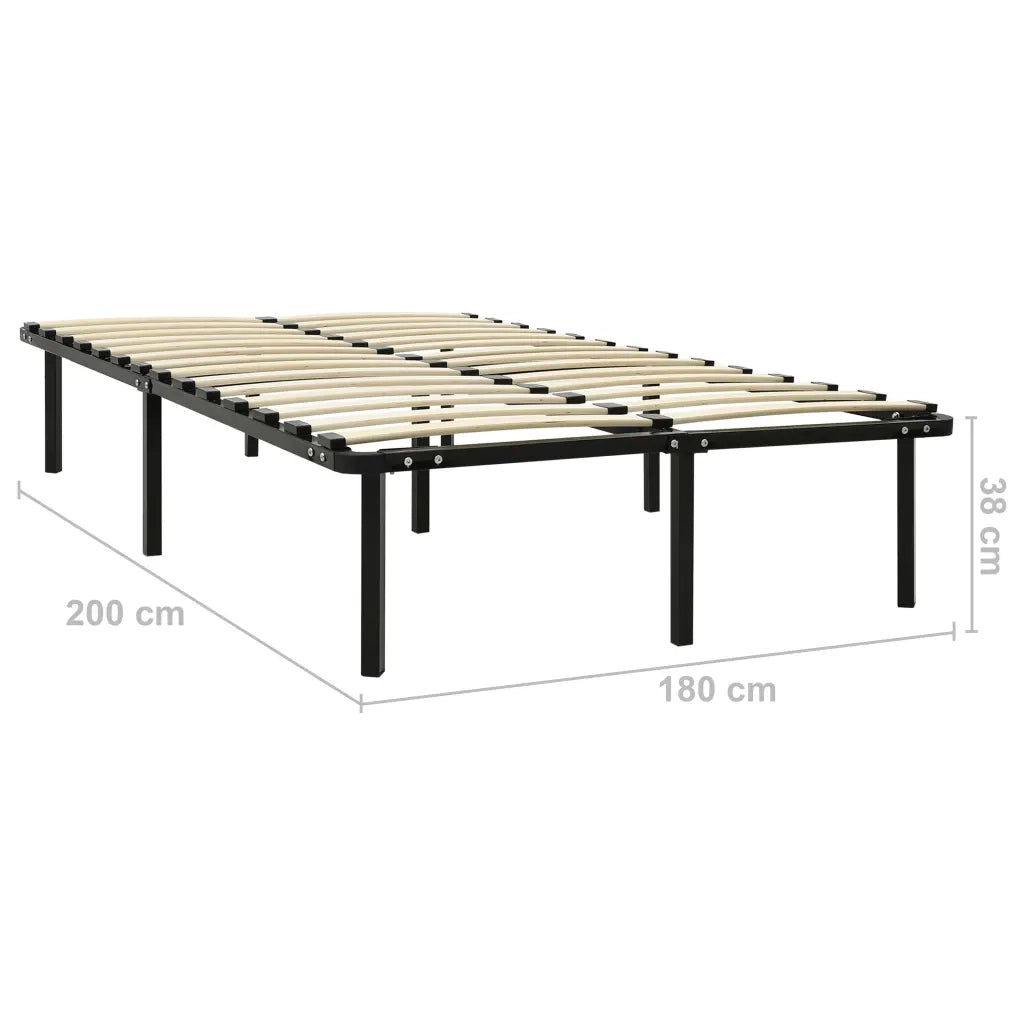 Giroletto Nero in Metallo 180x200 cm 284683