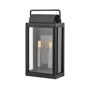 Applique esterna nera 2xE14 40W Sag Harbor Hinkley