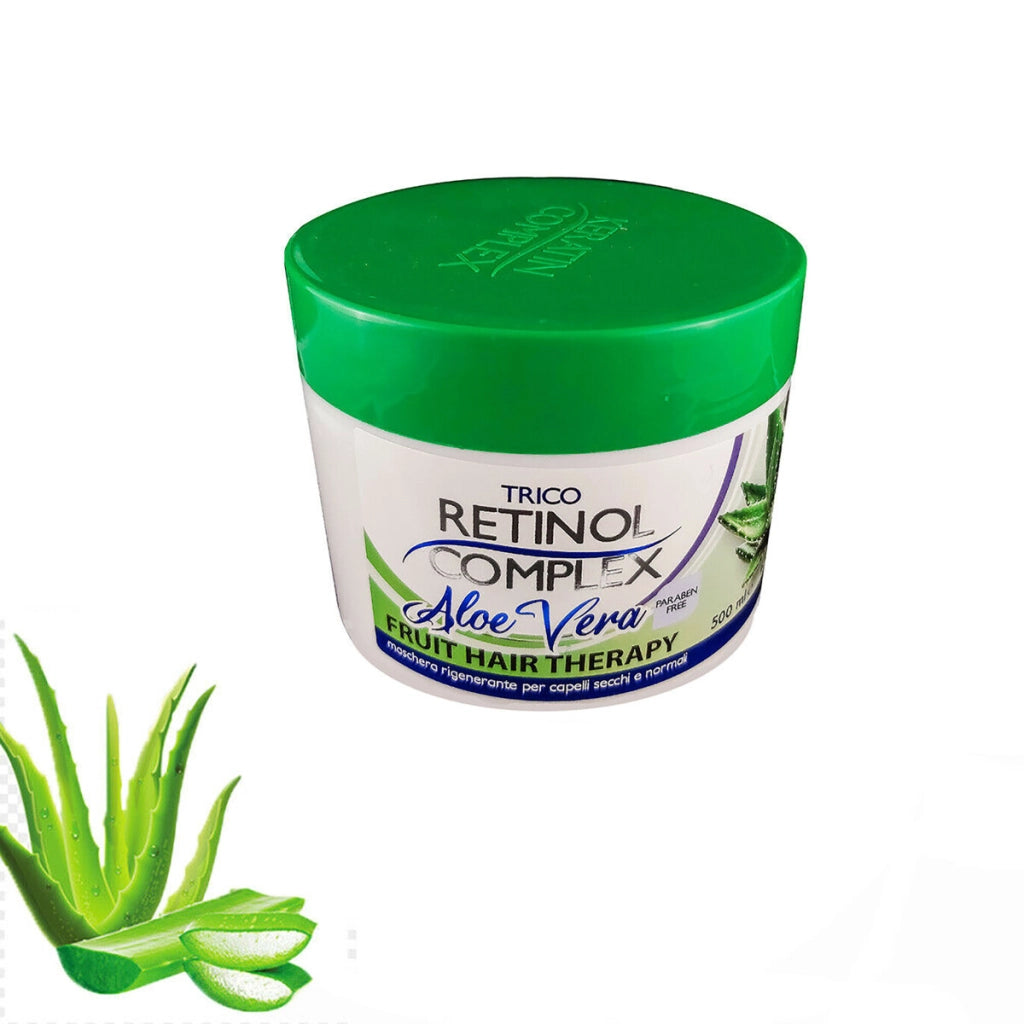 RETINOL COMPLEX TRATTAMENTO CAPELLI RIGENERANTE CAPELLI SECCHI NORMALI ALOE VERA