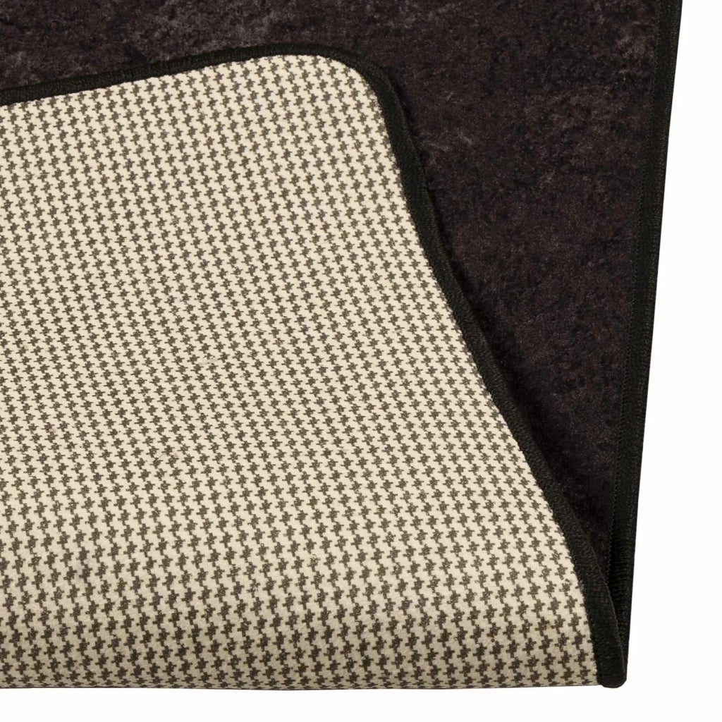 Runner Tappeto MARSA Antracite 80 x 250 cm Poliestere e PVC 42023170