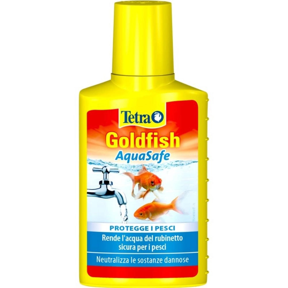 Tetra Goldfish Aquasafe - biocondizionatore per pesci d' acqua fredda Formato: 100 ml
