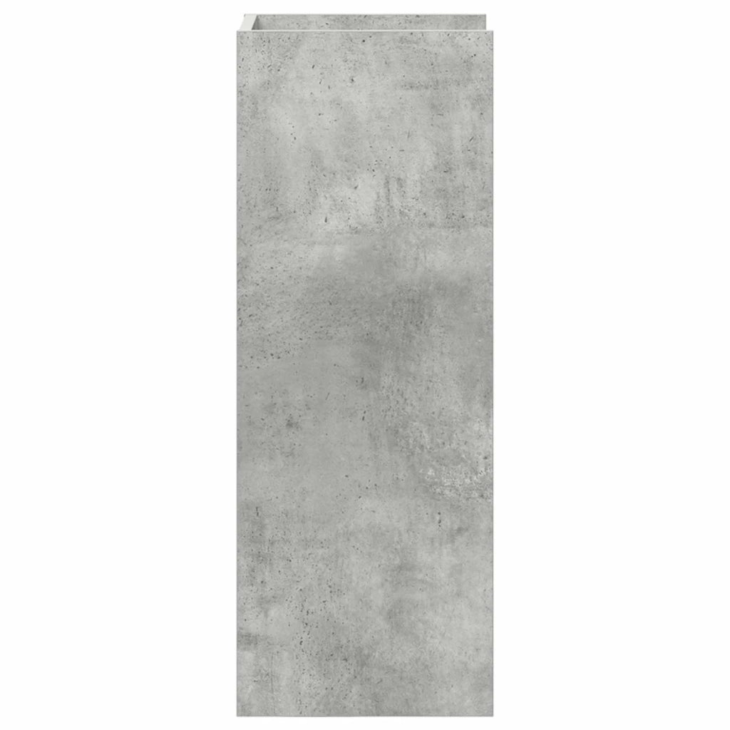 Supporto per piante Grigio Cemento 30 x 30 x 80 cm 899584