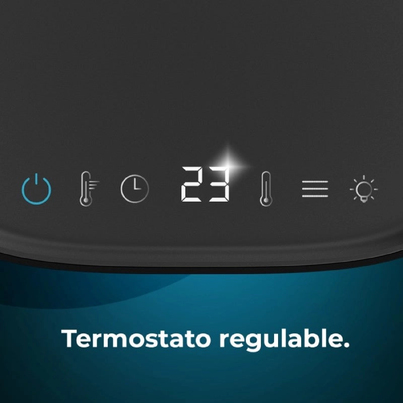 CECOTEC 08289 - ReadyWarm 1570 Max Ceramic Rotate Smart Black
