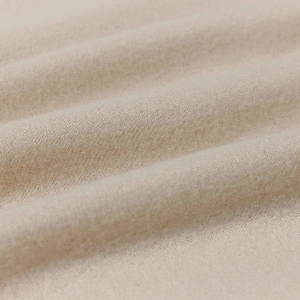 Coperte da Pile 6 pcs Beige 200 x 150 cm Panno 42017046