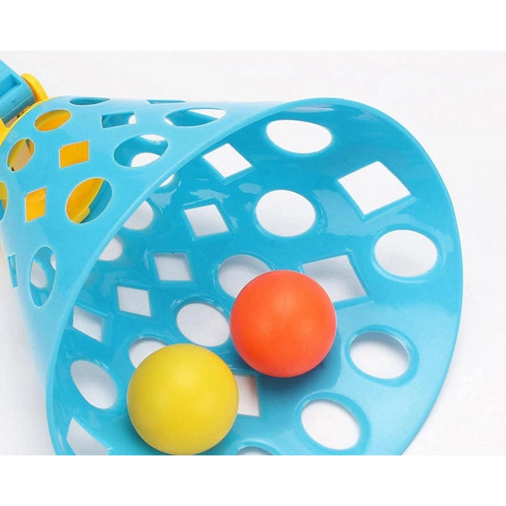 Trade Shop - Gioco Lancia Prendi Pallina Cestino Con Palle Giocattoli Per Bambini Colorati 6717032 -