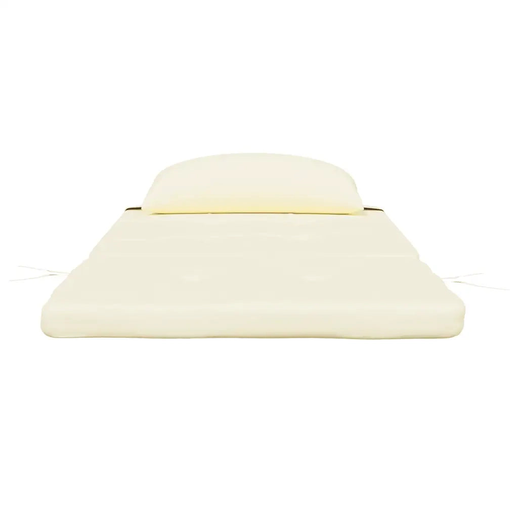 Cuscini per Sedia Adirondack 2 pz | Cuscini per sedie Crema in Tessuto Oxford