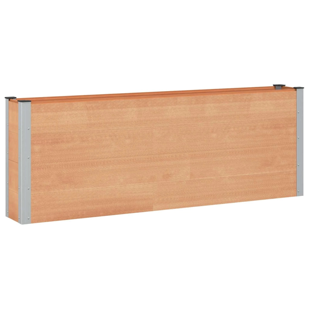 Letto rialzato da giardino Marrone 200 x 30 x 72 cm 3438795