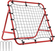 Rebounder Net per Bambini - Aiuto Kickback per Allenamento Calcio - 65cm x 65cm, Adatto per Giardino e Esterno