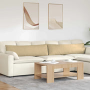 Cuscini da Divano 2 pz-Set di 2 Cuscini per Sofa Grigio Verde 145 x 40 cm