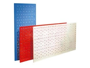 PANNELLO FORATO ORIZZONTALE PER MURO  blu