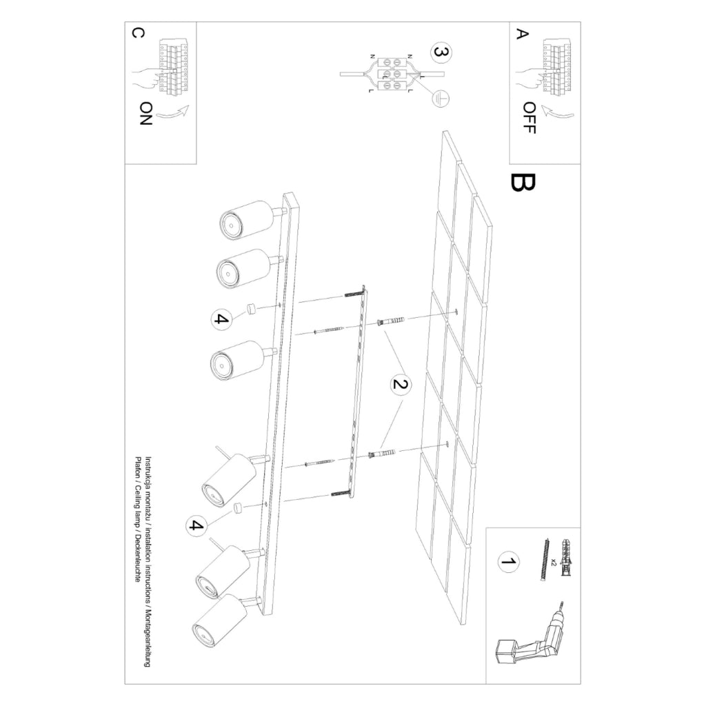 Lampada da soffitto moderna in acciaio a 6 luci Bittersweet Shimmer Ring Beige