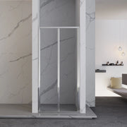 Porta Pieghevole 77-81x185h 4mm Cromato - Volta
