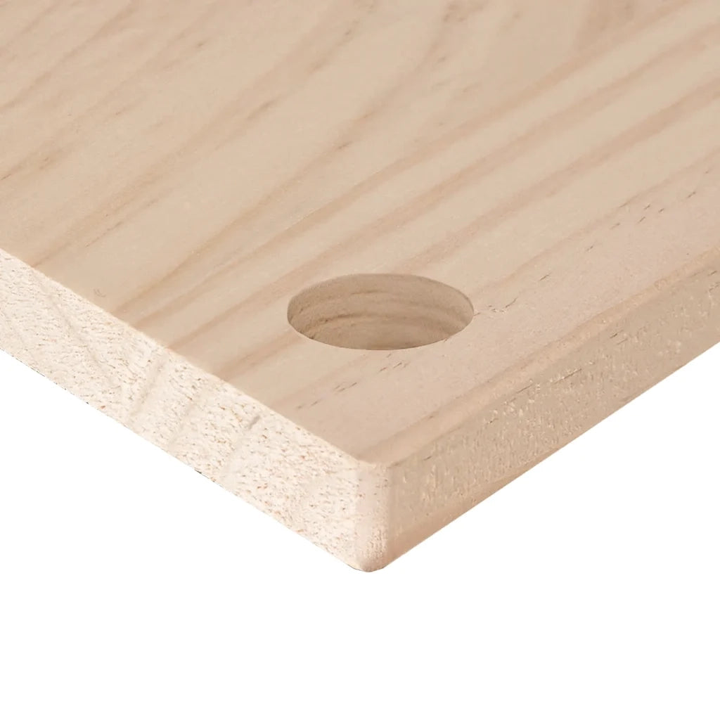 Piano Tavolo | Superficie Tavolo | Piano Scrivania 110x55x2,5 cm in Legno Massello di Pino