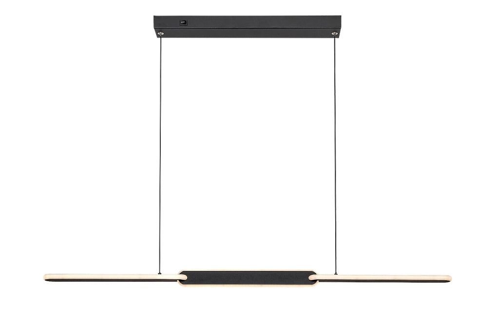Sospensione LED nera 108cm 36W CCT Sindri Rabalux