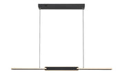 Sospensione LED nera 108cm 36W CCT Sindri Rabalux