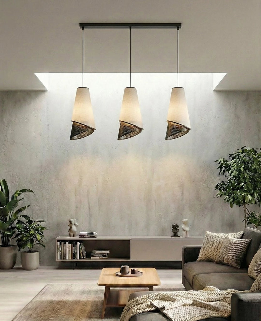Lampada a sospensione MODA 3xE27 nera Emibig