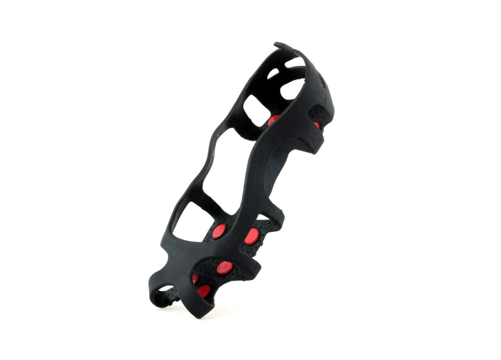 Ramponcini Per Ghiaccio Neve Flessibili Solette Scarpe/Scarponi Antiscivolo -30° - XL - Nero