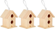 Decorazione per Giardino in Legno Innovativa per Uccelli - Contenuto da Aggiungere