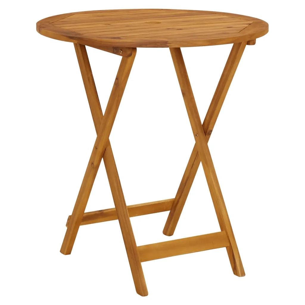 Set da Bistrot 3 pz Beige in Polyrattan e Legno Massello 3281852