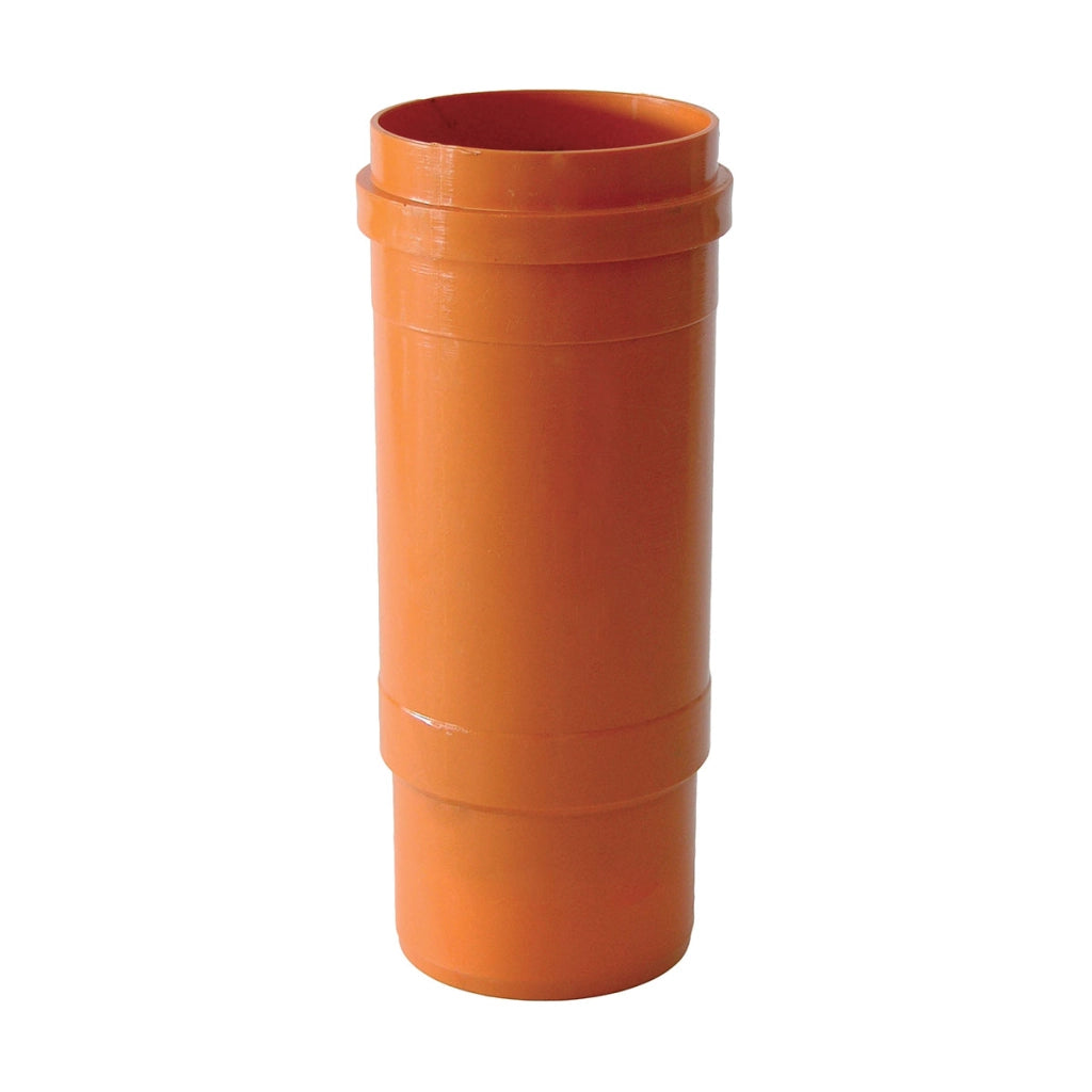GIUNTO DI DILATAZIONE IN PVC ARANCIO CON GUARNIZIONE AL LABBRO- Diam. 200- ESCLU- pezzi 1