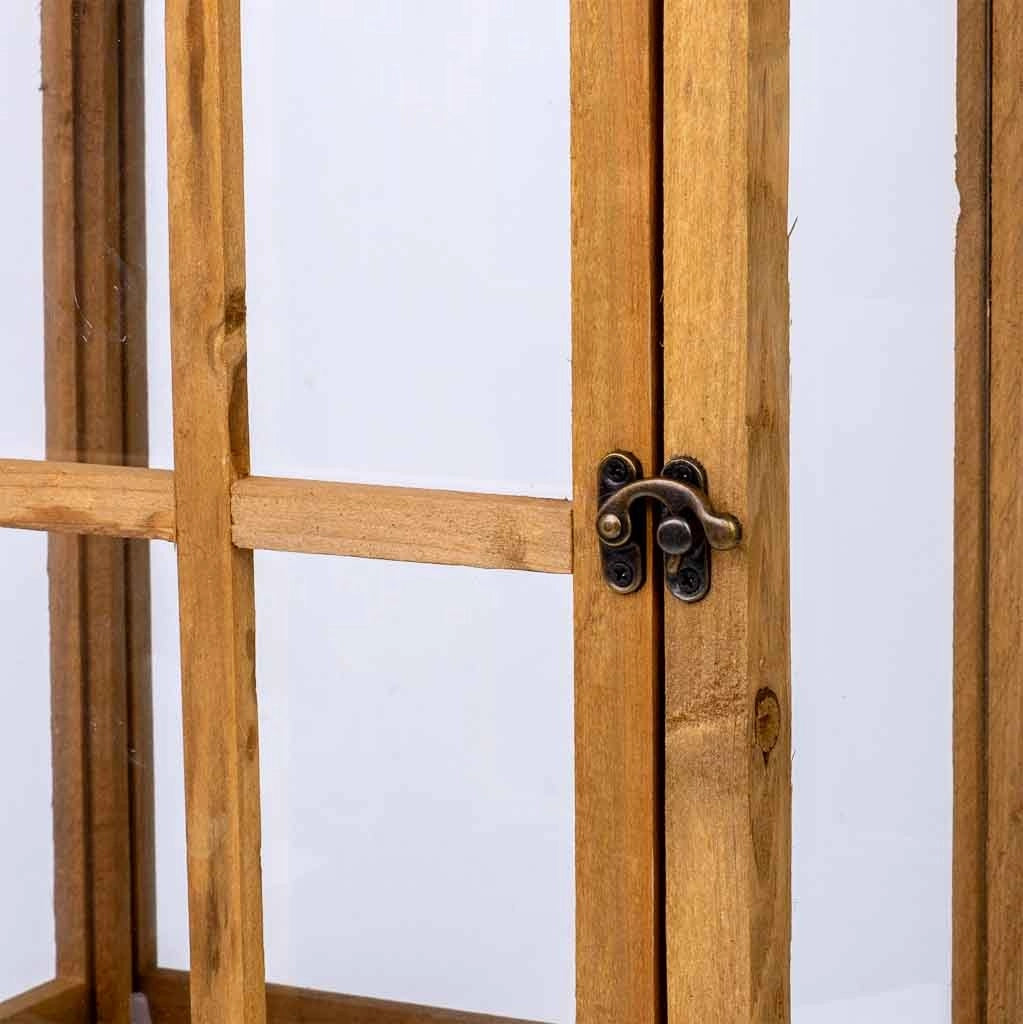 Lanterna in legno 25x15x53h cm