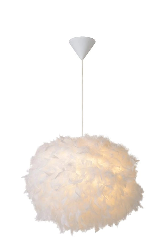 Lampada a sospensione Lucide Goosy nuvola bianca E27 60W
