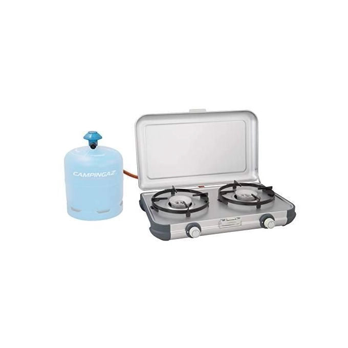 Campingaz Fornello per Campeggio Camping Kitchen 2 Due Fuochi Portabile 4.000W
